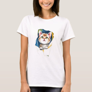 Adorable Cat: A Purr-fect Design of Cuteness 🐾✨ T-Shirt