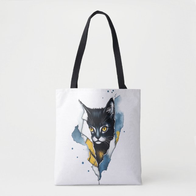 Adorable Cat: A Purr-fect Design of Cuteness 🐾✨ Tote Bag (Front)