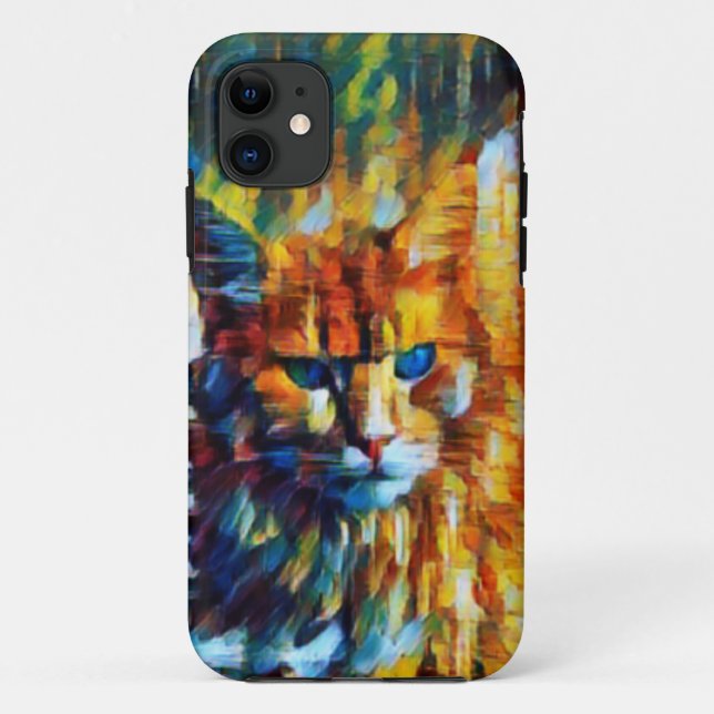 Adorable Cat Case-Mate iPhone Case (Back)