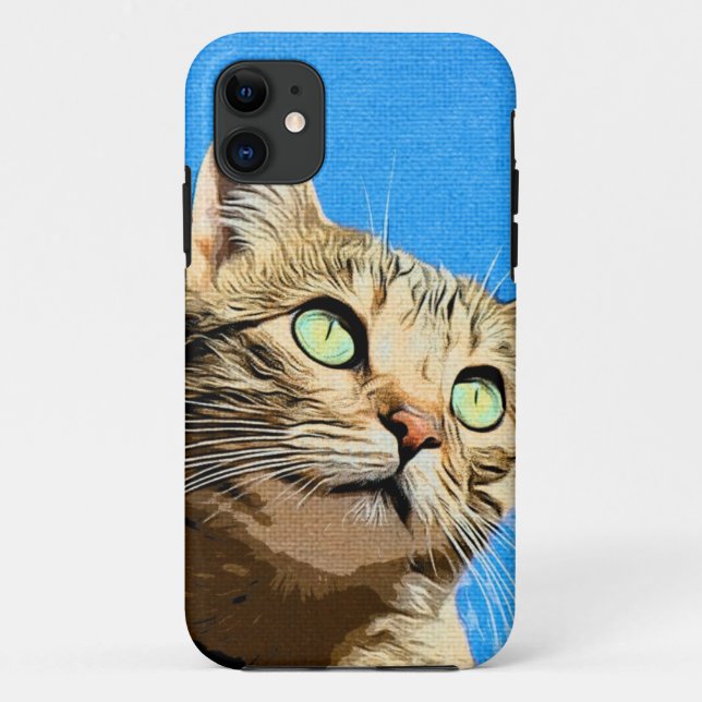 Adorable Cat Design Case-Mate iPhone Case (Back)
