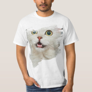 Adorable Cat Design T-Shirt