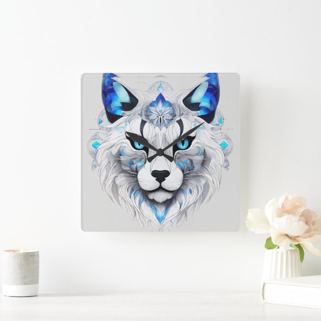  🐱 Adorable Cat Image Wall Clocks 🕰️ (Home)