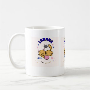 Adorable Cat Lover Coffee Cup Design