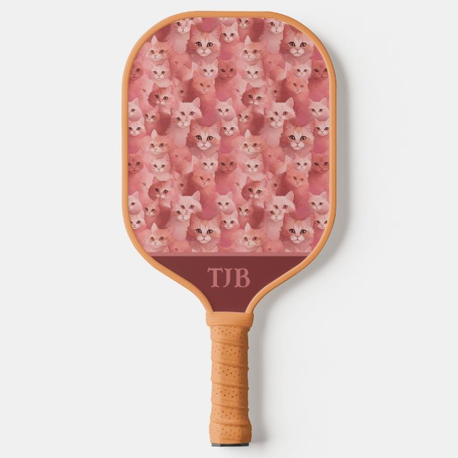 Adorable Cat Pickleball  Paddle (Front)