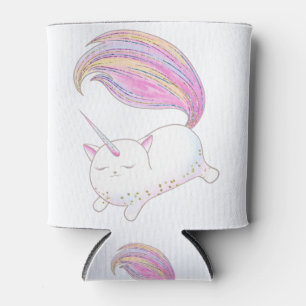 Adorable Caticorn Can Cooler