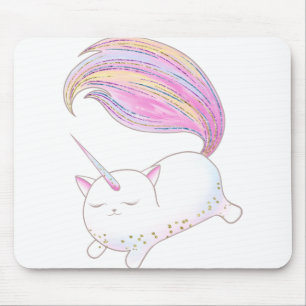 Adorable Caticorn Mouse Mat