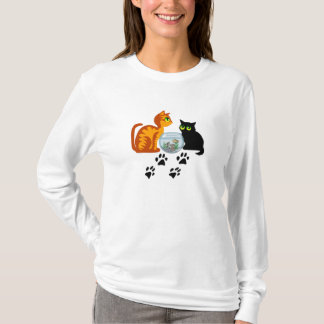 Adorable Cats At Play T-Shirt