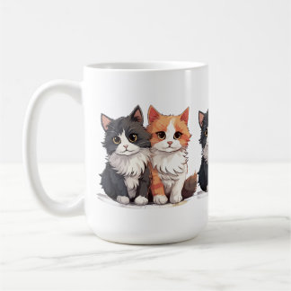 "Adorable Cats Mug –The Purrfect Sip for Cat Love"