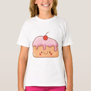 Adorable Cherry Cake Slice T-Shirt