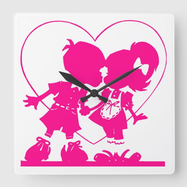 Adorable Children Wall Clock (Front)