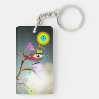 Adorable Children's Book Illustrations on Acrylic Key Ring