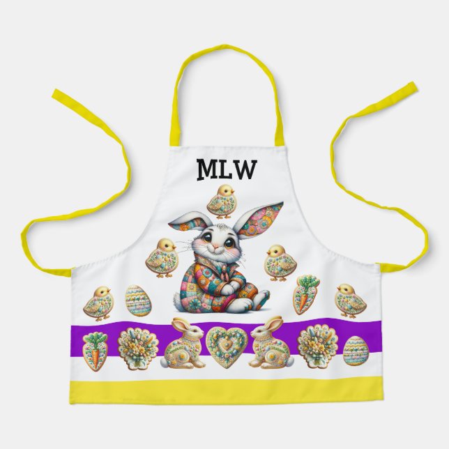 Adorable Child's Easter Apron (Front)