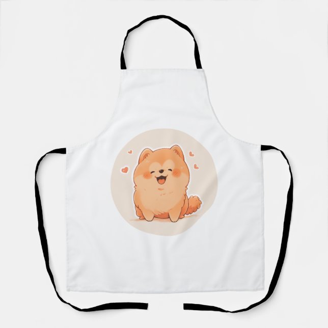 Adorable Chow Chow Classic T-Shirt (2) Apron (Front)