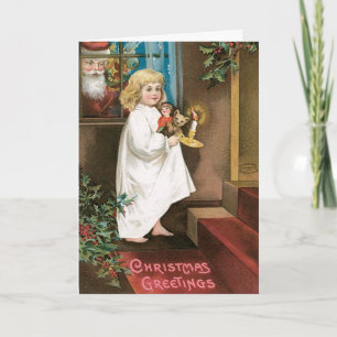 Adorable Christmas Card for Kids
