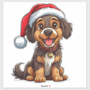 Adorable Christmas Dog