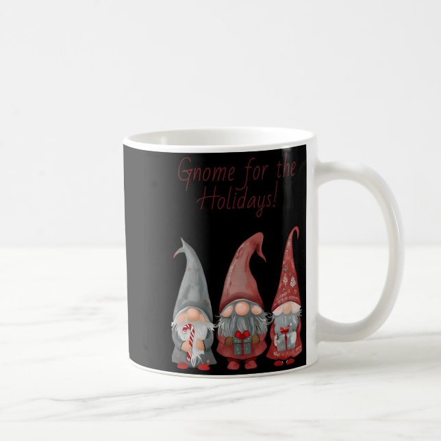 Adorable Christmas Gnomes With Holiday Cheer T Shi Coffee Mug (Right)