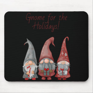 Adorable Christmas Gnomes With Holiday Cheer T Shi Mouse Mat