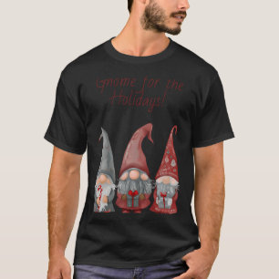 Adorable Christmas Gnomes With Holiday Cheer T Shi T-Shirt