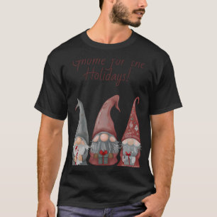 Adorable Christmas Gnomes With Holiday Cheer T Shi T-Shirt