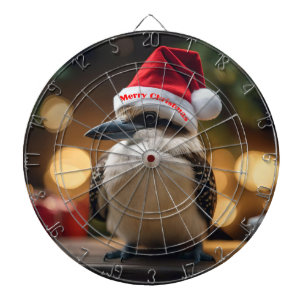 Adorable Christmas Kookaburra, Dartboard
