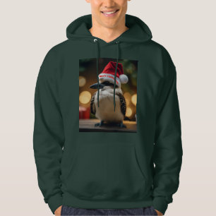 Adorable Christmas Kookaburra, Hoodie
