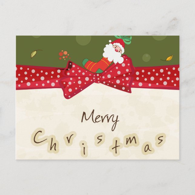 Adorable Christmas Postcard (Front)