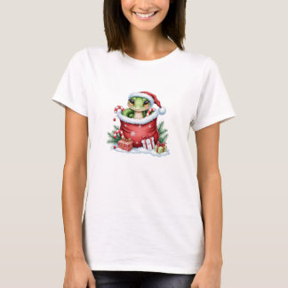 Adorable Christmas Snake T-Shirt