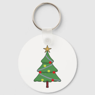 Adorable Christmas Tree Key Ring