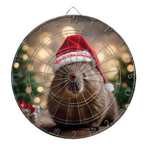 Adorable Christmas Wombat, Dartboard