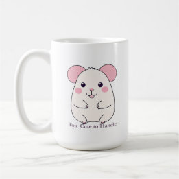 Adorable Chubby Mouse Coffee Mug