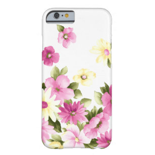 Adorable Colourful Girly Blooming Flowers Barely There iPhone 6 Case