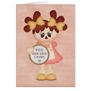 Adorable Country Sewing Rag Doll