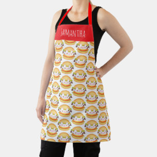 Adorable Cow Hamburger  Apron