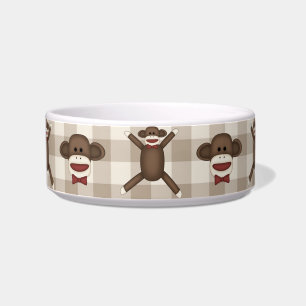 Adorable Customisable Sock Monkey Tees, Gifts Bowl