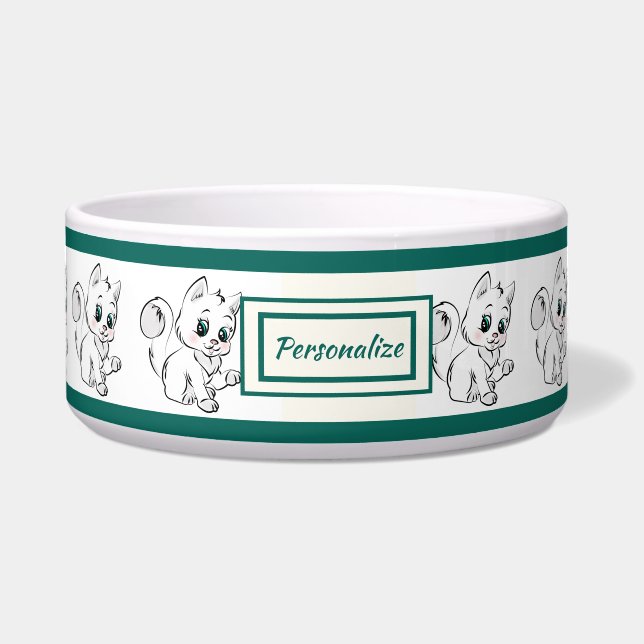 Adorable Cute Kitten Pattern Cat Dog (Front)