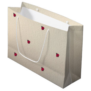 Adorable Cute ,Ladybugs,Luminous Large Gift Bag