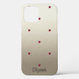Adorable Cute ,Ladybugs,Luminous-Personalised iPhone 12 Case
