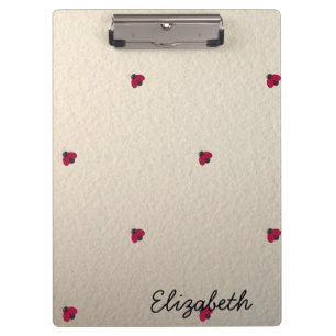 Adorable Cute ,Ladybugs,Luminous-Personalised Clipboard