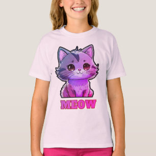Adorable Cute Meow T-Shirt