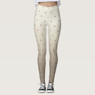 Adorable Cute ,Red Ladybug,Luminous Leggings
