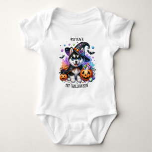 Adorable Cute Spooky Kids Halloween Baby Bodysuit