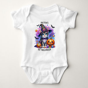 Adorable Cute Spooky Kids Halloween Baby Bodysuit