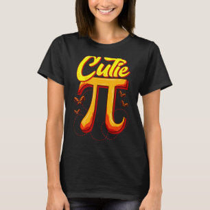 Adorable Cutie Pi Mathematics Pie Symbol Pun Pi Da T-Shirt