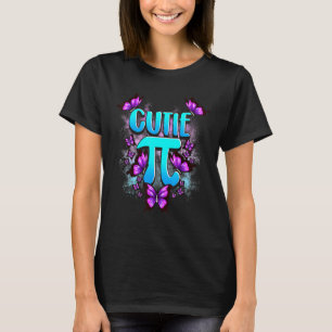 Adorable Cutie Pi Mathematics Pie Symbol Pun Pi Da T-Shirt