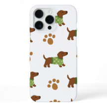 Adorable Dachshund iPhone 16 pro max case