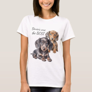 ADORABLE DACHSHUND PUPPY DOGS T-Shirt