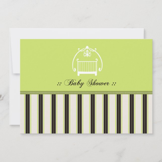 Adorable Designer Baby Shower Invitation :: 02 (Front)