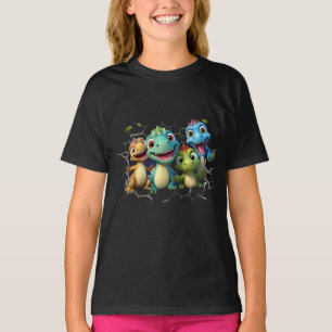 "Adorable Dinosaur Squad" T-Shirt