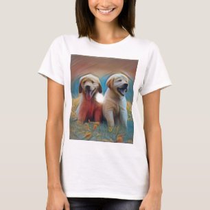 Adorable Dog Artwork T-Shirt