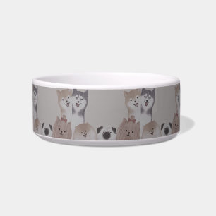Adorable Dog Frame Design Bowl